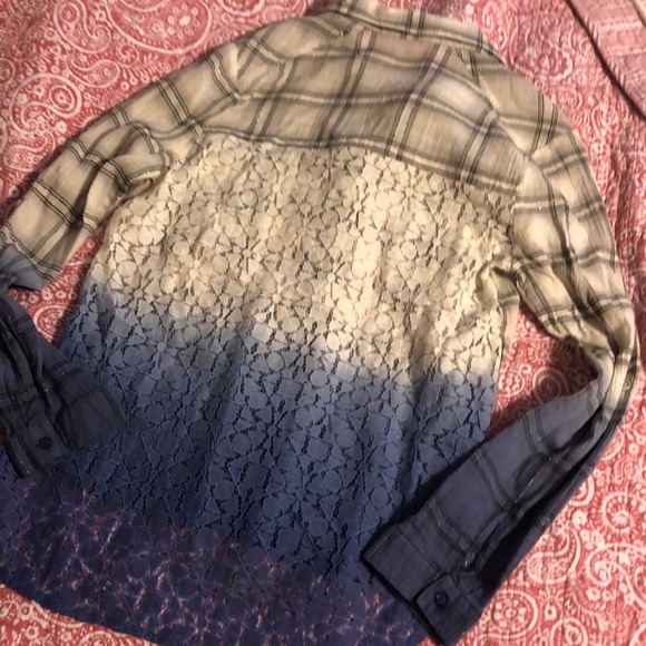 LAST CHANCE American Rag long sleeve button up - Picture 2 of 3